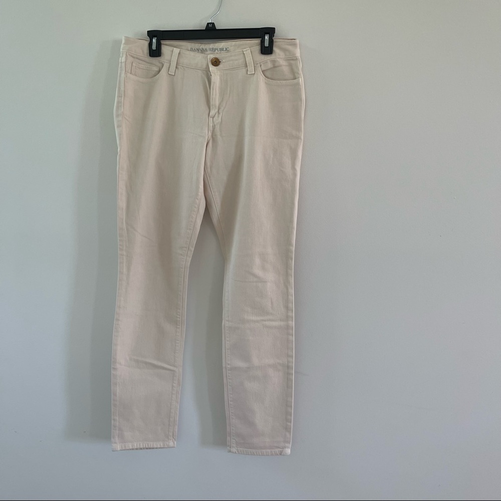 Banana Republic size 30 off white jeans